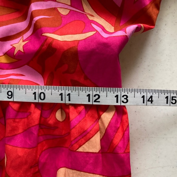 1. State Vibrant Pink & Orange Maxi Dress - Picture 9 of 11